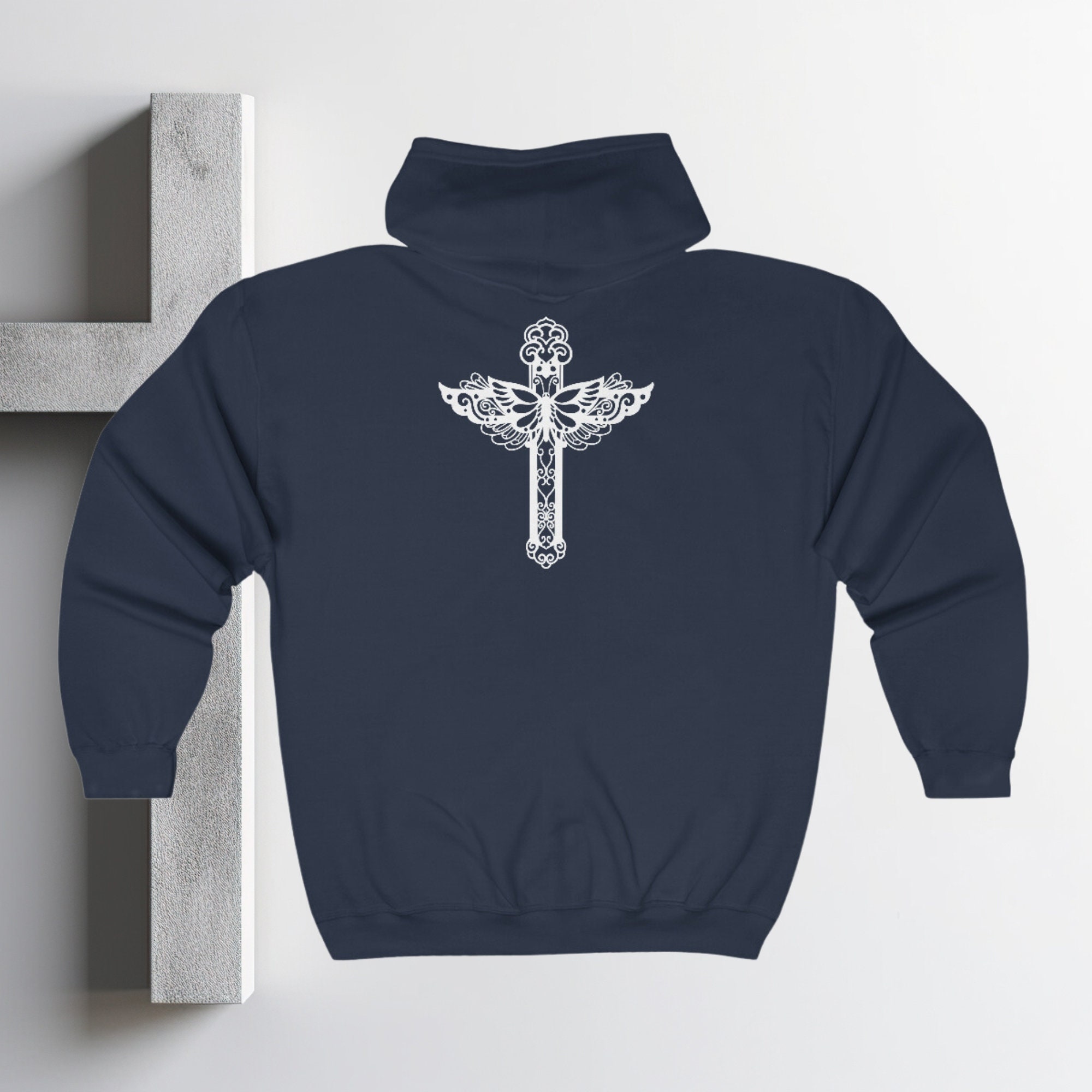 Compass Classic Cross Hoodie Black Jacket – SMFK Official