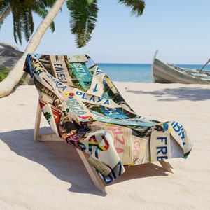 Large Beach Towel, Pool Towel, Lake Towel, Ibiza Towel, Big Soft Towel for Beach & Poolside | Shop Now!