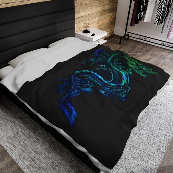 Dragon blanket online queen size