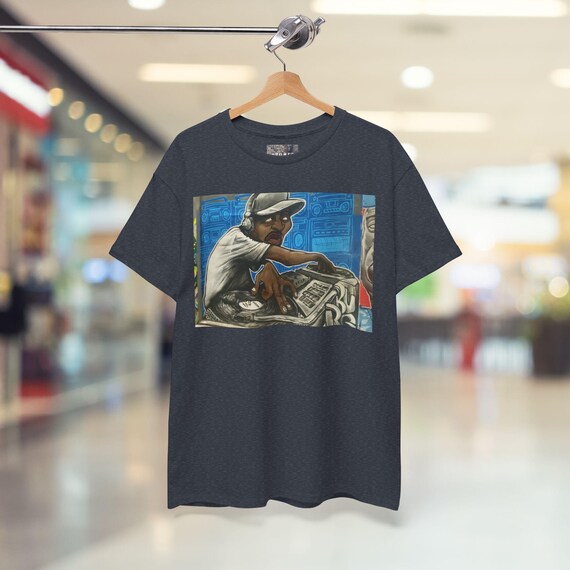 Graffiti DJ T-shirt, Urban Street Art Tee - Etsy