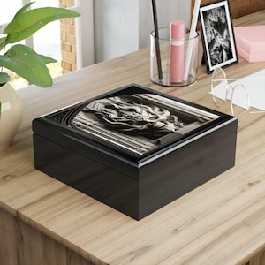 Gothic Jewelry Box, Home Decor, Organizer, Gift for Her, Stash Box for Him, Unique Storage, Jewelry Holder