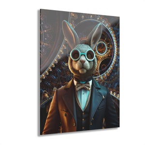 Add a touch of Steampunk elegance to your space with our Beautiful Large Steampunk Canvas Print. This contemporary wall art features vibrant colors making it a perfect statement decoration. Infuse your space with a touch of the industrial revolution.