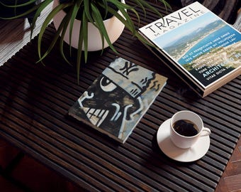 Journal à couverture rigide : carnet de croquis d'art graffiti, journal d'écriture