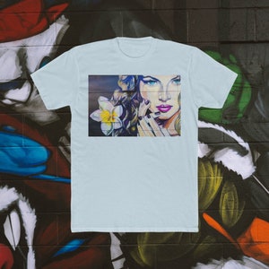 Graphic Tee, Unisex Cotton Crew T-Shirt, Adult Cotton Crew Graffiti Art T-Shirt - Urban Street Style - Express Yourself!