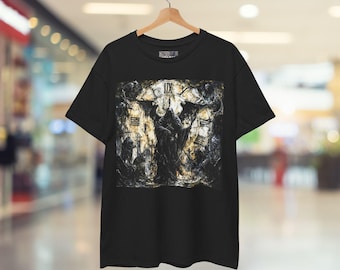 Camiseta gráfica gótica vanguardista / Ropa urbana gótica única