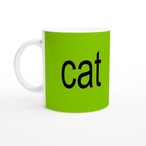 Funny Cat Mug - Charlie XCX Gift - Music Fan Gift