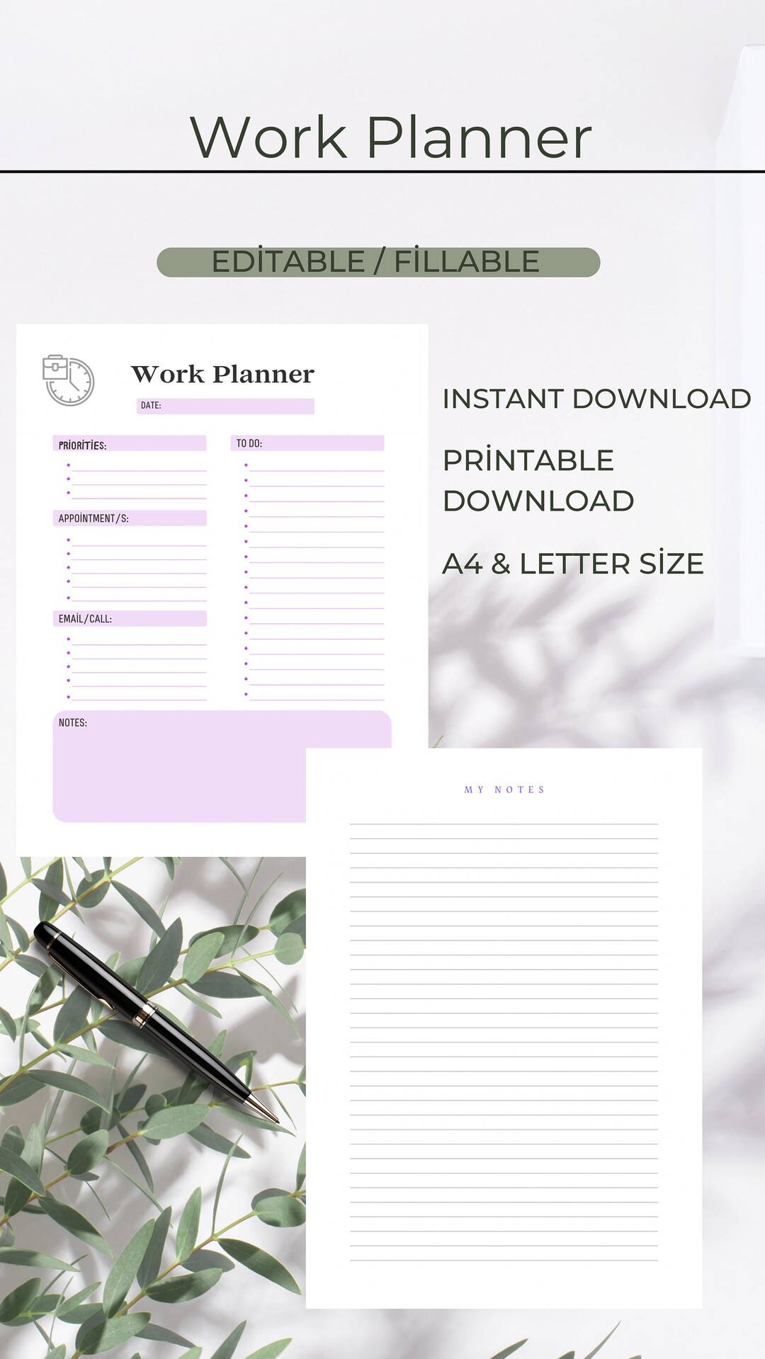 work-day-organizer-planner-page-work-planner-printable-etsy