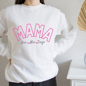 Sweatshirt Mom/Gift Mother Day/Sweatshirt Mother/Mother Day/Women/Blessed Sweatshirt/Sweatshirt/Happy Mother Day/Gift Mom