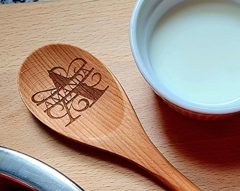 Engraved Wooden Spoon – Custom Kitchen Gifts