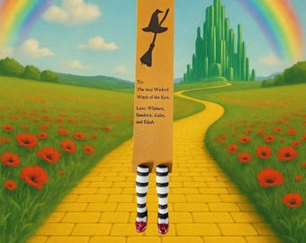 Wicked Witch Legs Bookmark