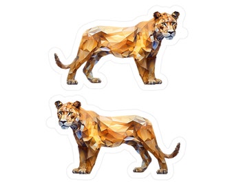 Lioness stickers,Lioness Lion Sticker;Spirit Animal Lioness sticker;Lioness spirit animal,wildlife,nature,african,mystical,lion print,decal