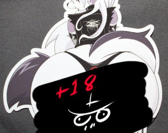 Black Metal Loona sticker