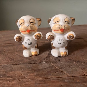 Bonzo dog salt and pepper shakers