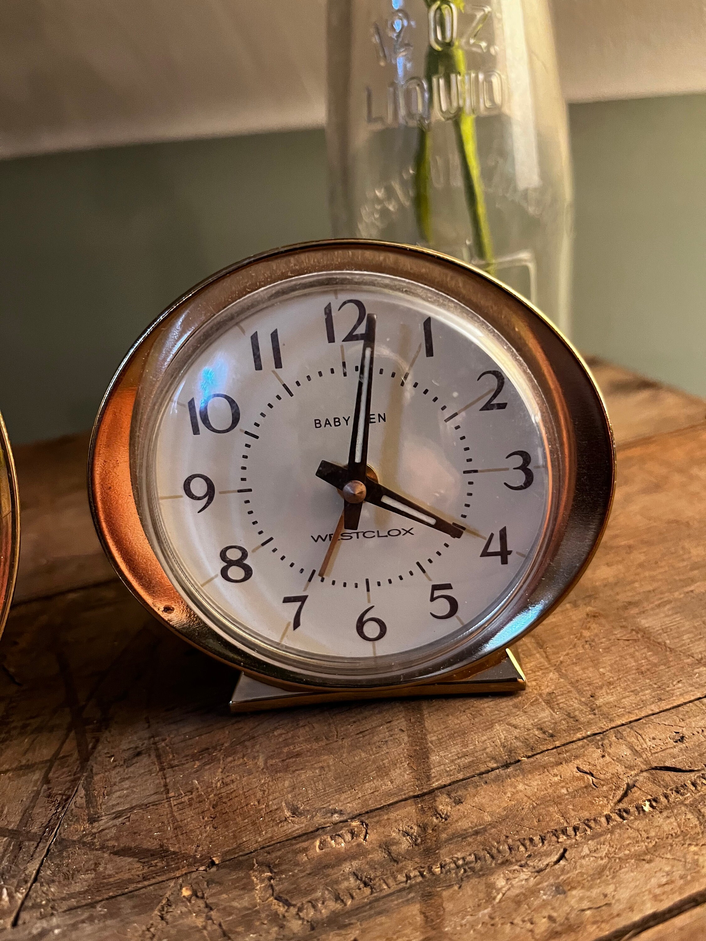 Pair of Vintage Westclox Alarm Clocks Etsy