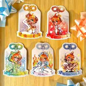Sakura Kinomoto Holo Omamori Sticker