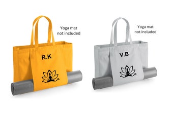 Personalised Organic Yoga Bag