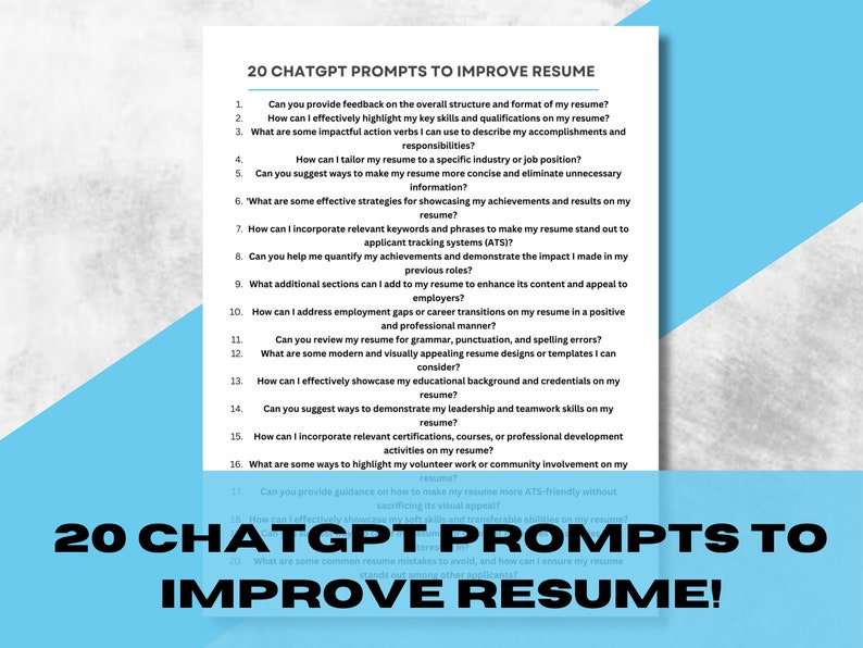 Work From Home Job Resume Customizable - Il 794xN.5019487805 Mwgu 