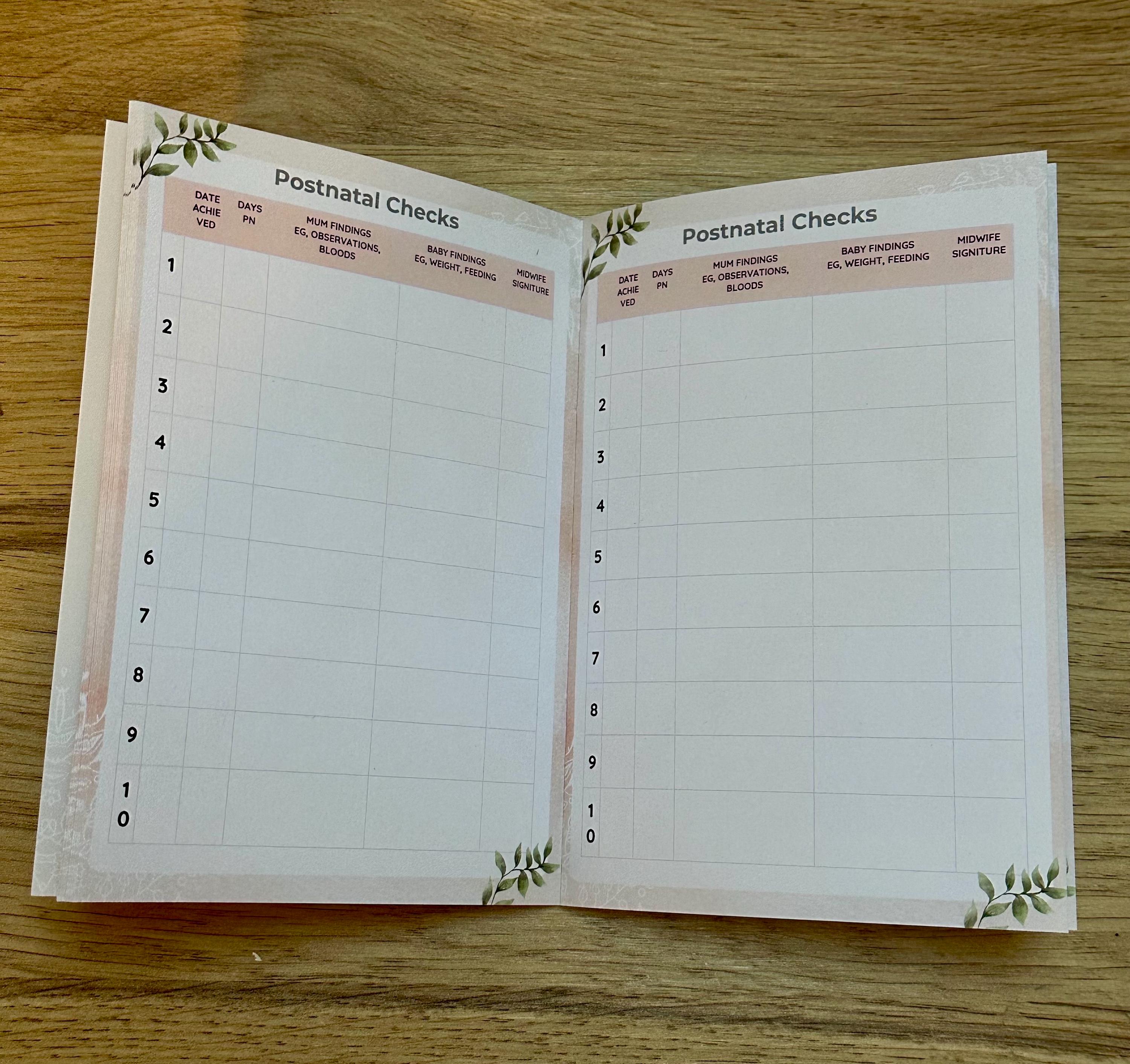 Competency Log Book for STUDENT MIDWIVES -A6 Book (pocket Sized) - Etsy UK