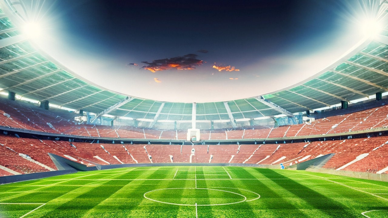 Soccer Stadium Instant Download Highquality Teams or Zoom Virtual