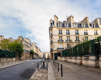 Paris Street - Instant Download High-Quality Teams or Zoom Virtual Background for Remote and Work From Home Professionals