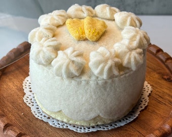 Pineaple Felt Cheesecake /Felt Cake /pineaple Felt Pastry