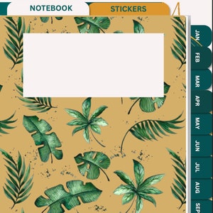 digital download daily planner, goodnotes planner, digital planner with reminders, meal tracker, weekly planner digital