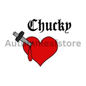 PNG Good Guy/Chucky Tiffanys tatuering digital nedladdning