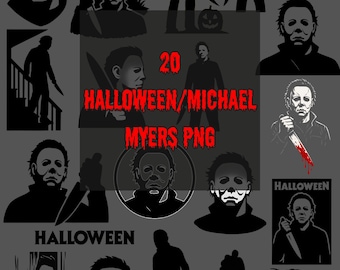 Michael Myers PNG Bundle: Halloween Horror Movie Clipart (Digital Download