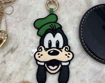 Mr. Goofster Magic Charm, Bag Charm, Goofy Inspired, Faux Leather Bag Charm
