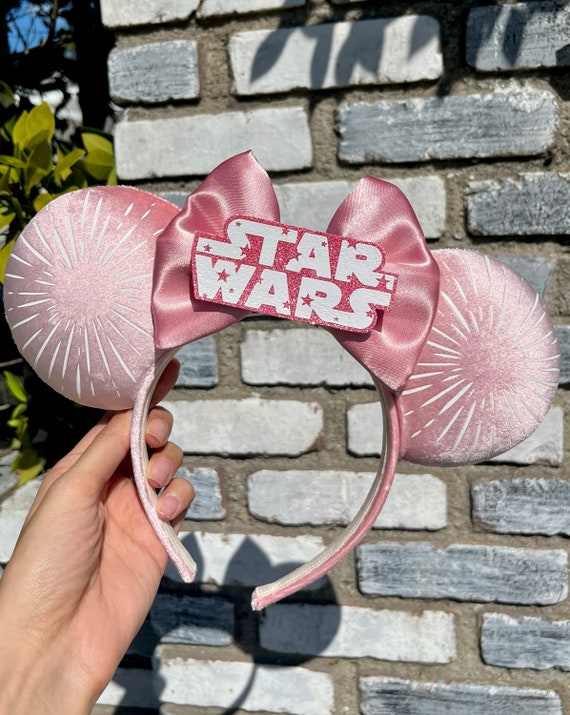 Pink Star Wars Inspired Ears, Hyperspace, Minnie Mouse  display picture 2
