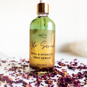 Organic Skin Serum | Hydrating Face Serum | Natural Glow Boost | Vegan & Cruelty-Free Skincare | Nourishing Facial Oil | Youthful Skin Serum