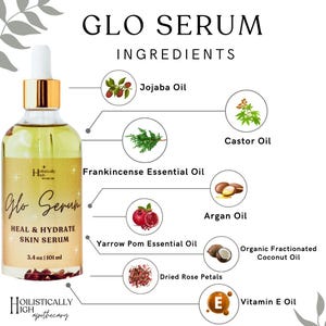Organic Face & Body Skin Serum: Frankincense, Yarrow Pom, Castor Oil image 4