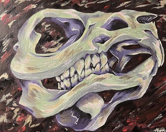 Rat Brained - Realistic Animal Skull Artwork