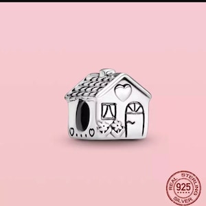 Pandora style new home charm , moving house , gift for her, mum, sister, nan, wife, 925 Sterling silver charm,beautiful detail  , new home