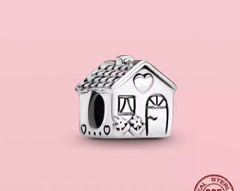Pandora style new home charm , moving house , gift for her, mum, sister, nan, wife, 925 Sterling silver charm,beautiful detail  , new home