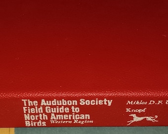 The Audubon Society Field Guide to North American Birds Western edition