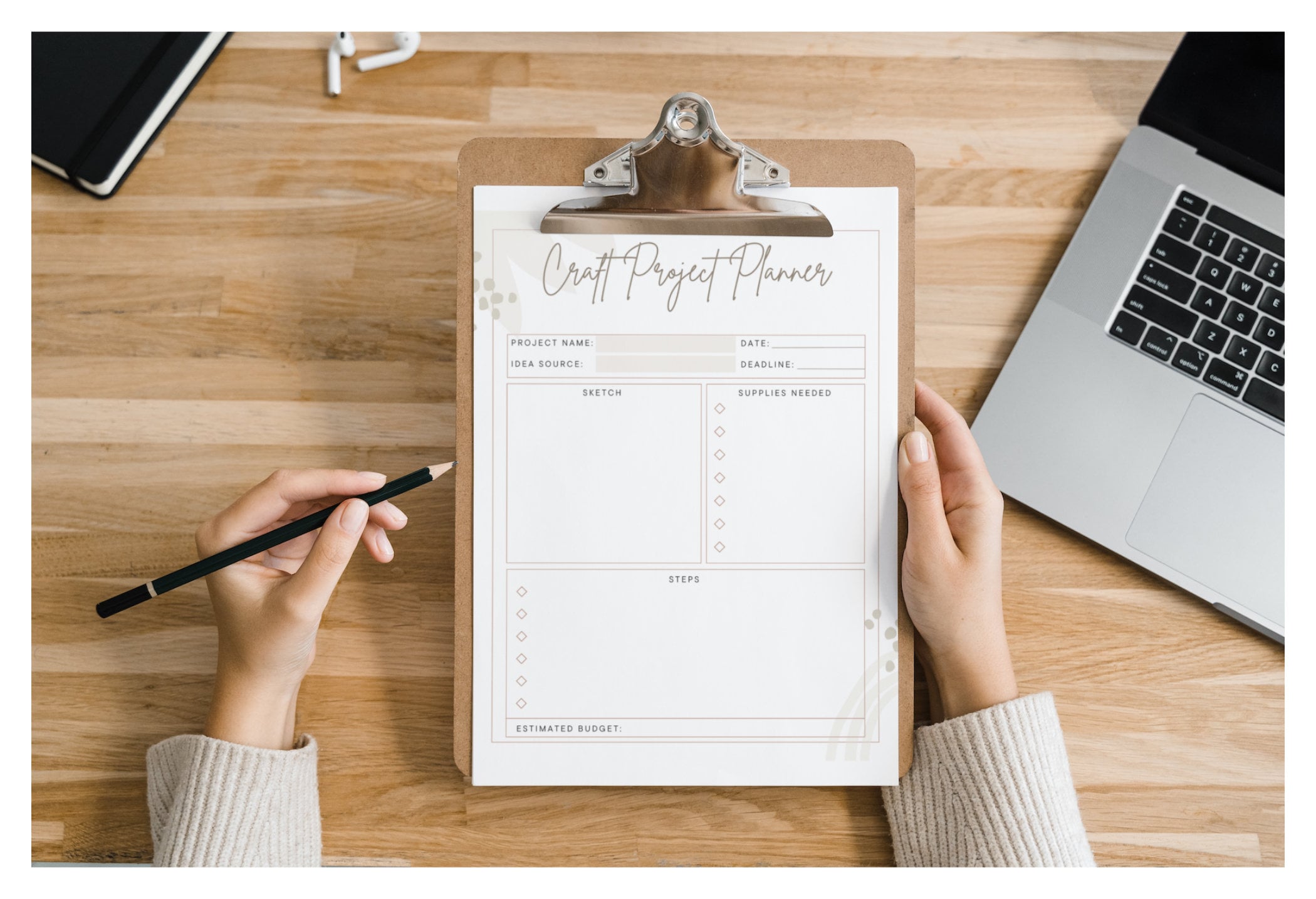 Craft Planner Printable, Organize Your DIY Crafts, Craft Project ...