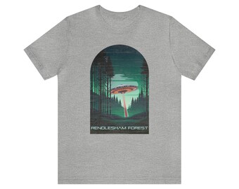 Rendlesham Forest UFO T shirt, Britain's Roswell, Sci-Fi Lover Present, X-Files Inspired, Science Geek gift, We are not alone, Area 51