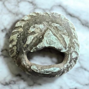 Ancient Roman Bronze Applique Lion from 2nd Century