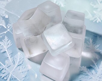 Gel Wax Ice Cubes, Iced Drink Embeds