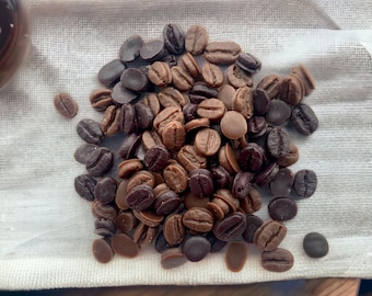 Realistic Coffee Beans Wax Embeds, Coffee Bean Wax, Wax Food, Realistic Wax Embeds, Coffee