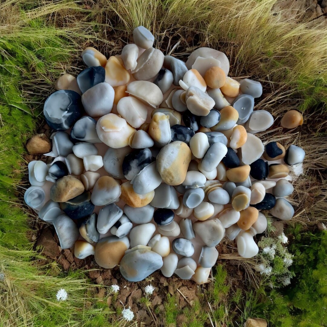 Mini Rocks Wax Embeds, Wax Rocks, Wax Embeds, Fake Rocks, Rock Embeds ...