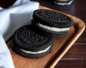 Cookie N Cream Wax Embeds, Wax cookie, Chocolate cookie, cookie embed, Fake cookie, fake food, dessert embeds