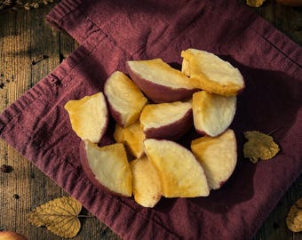 Rustic Apple Chunks Wax Embeds, Candle Decor, Fake Apple, Wax Embeds, Realistic  Apple Chunks