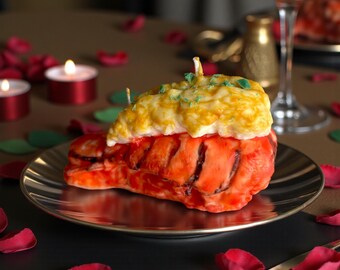Candlelit Lobster Tail Candle, Faux Food, Food Candle, Gifts, Wax Bistro, Collection, Wax Lobster, Wax Food, Romantic