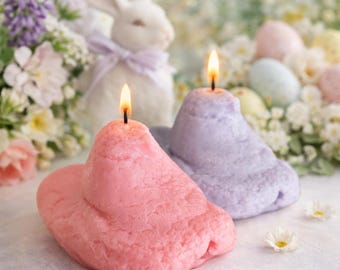 Marshmallow Chick Easter Candles, Novelty Candle, Gifts, Spring, Easter, Faux Candy