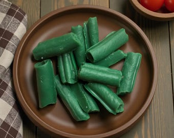 Cooked Green Beans Wax Food, Embeds, Faux Food, Food Prop, Candle Embeds