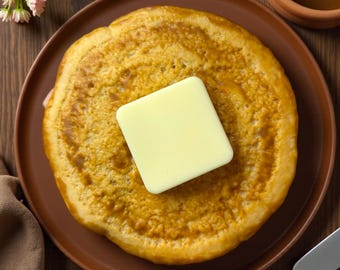 Pancake Wax Faux Food, Food Prop, Candle Decor, Candle Embeds, Wax Pancake, Breakfast, Fake Food