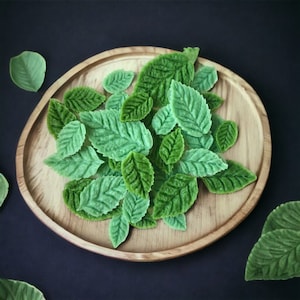Bag O’ Leafs Wax Embeds, Realistic Leafs, Wax Leafs, Leaf Embeds, Leaf Melts