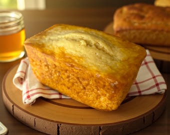 Homestyle Cornbread Wax Food, Candle Embed, Faux Food, Wax Prop, Food Prop